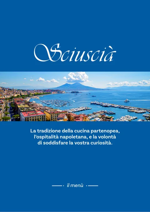 Copertina del menù di via Procaccini 68